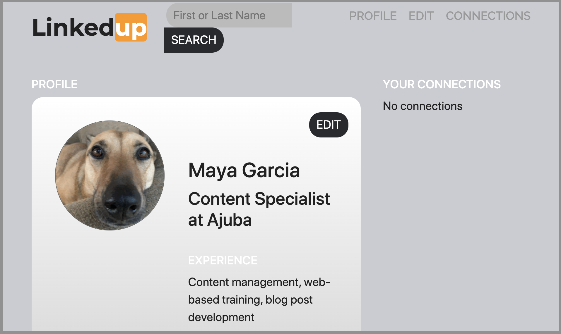 linkedup profile maya